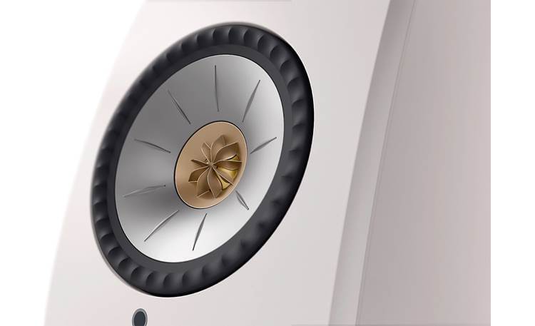 KEF LSX II Wireless Hi-Fi Speaker System – Mineral White (Satin Finish)