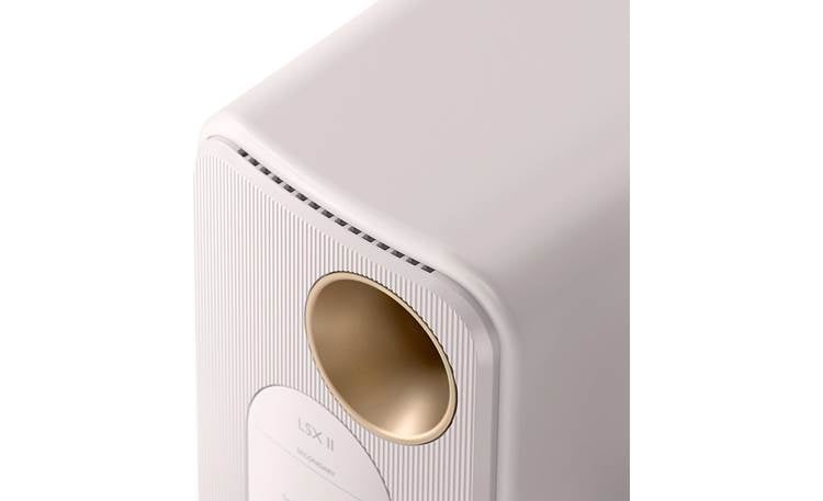 KEF LSX II Wireless Hi-Fi Speaker System – Mineral White (Satin Finish)